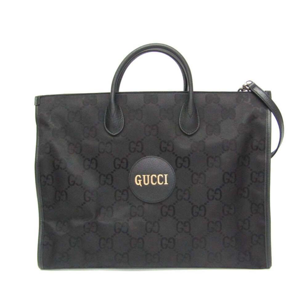 GUCCI Black Leather Shoulder Bag